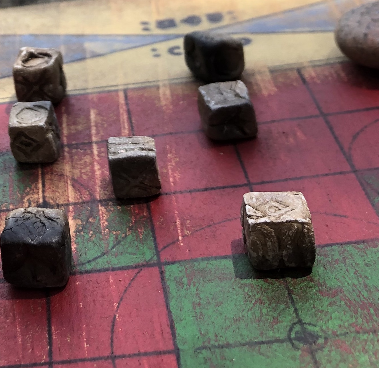 Moons and Stars game pieces